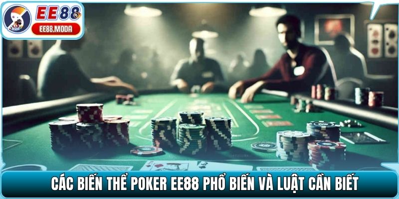 Các biến thể poker EE88 phổ biến và luật cần biết